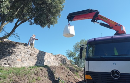 Obres a l'entorn de Torcafelló