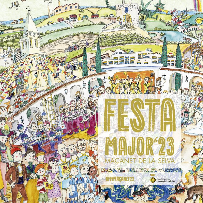 Salutació del Taller en el programa de la Festa Major 2023