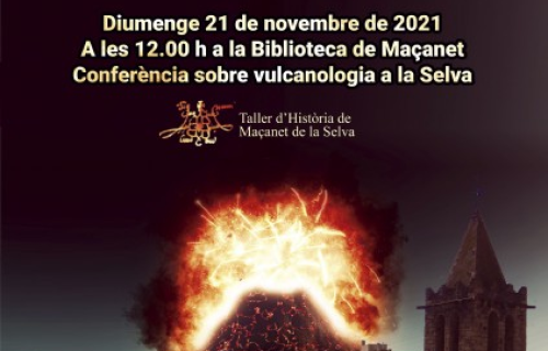 Conferència sobre els volcans de Maçanet