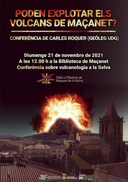 Conferència sobre els volcans de Maçanet