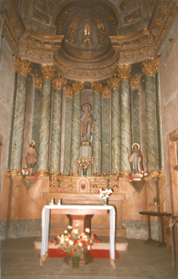Església de Martorell altar major
