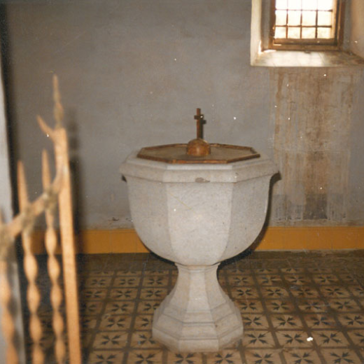 Església de Martorell pila bautismal