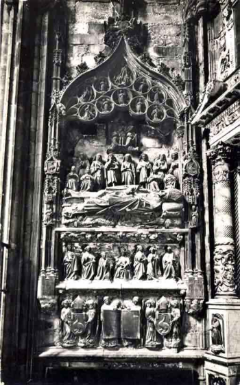 Catedral de Girona. Sepulcre de Bernat de Pau