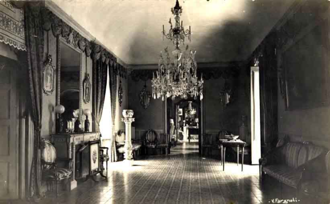 Casa noble sense identificar. Sala interior