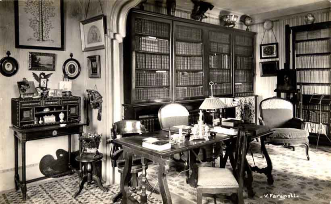 Casa Heras de Puig. Biblioteca