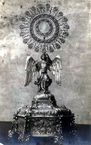 Església de Sant Vicenç de Rupià. Custòdia