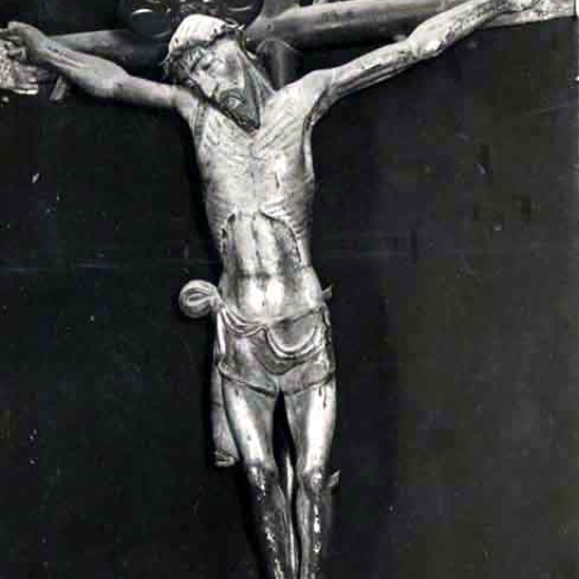 Escultura de Crist a la creu