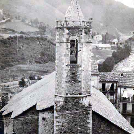 Església parroquial de Santa Maria. Campanar