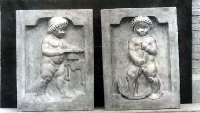 Dos plafons de la sèrie dels Oficis