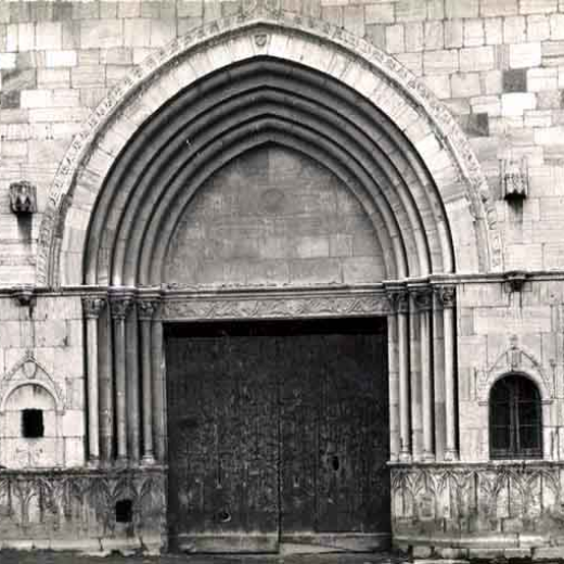 Església Sant Domènec. Portalada