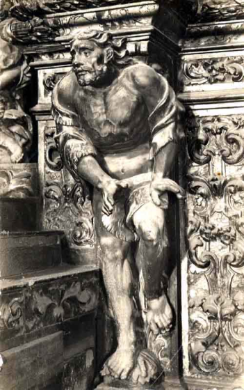 Església de Sant Cristòfol. Retaule major. Atlant