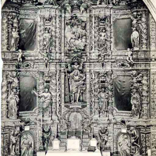 Església de Sant Cristòfol. Retaule Major