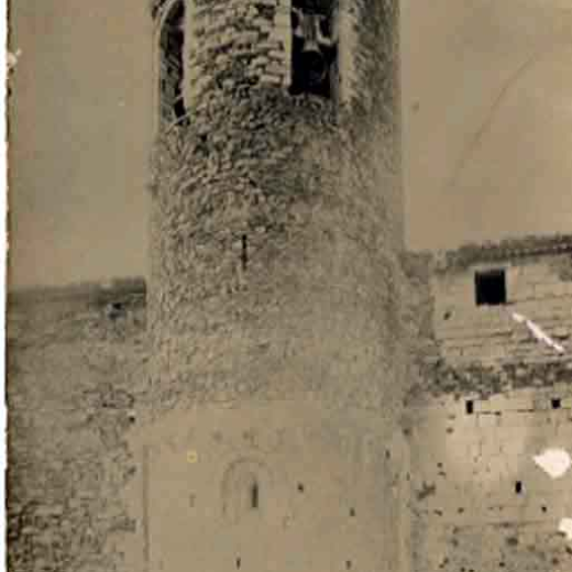 Església de Sant Esteve. Àbsis i campanar