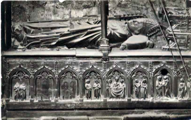 Catedral de Girona. Sepulcre d'Arnau de Mont-rodó