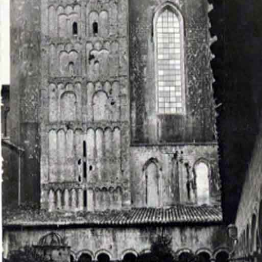 Catedral . Claustre i torre Carlemany