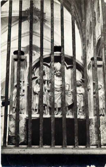 Catedral. Relleu posterior Cadira de Carlemany