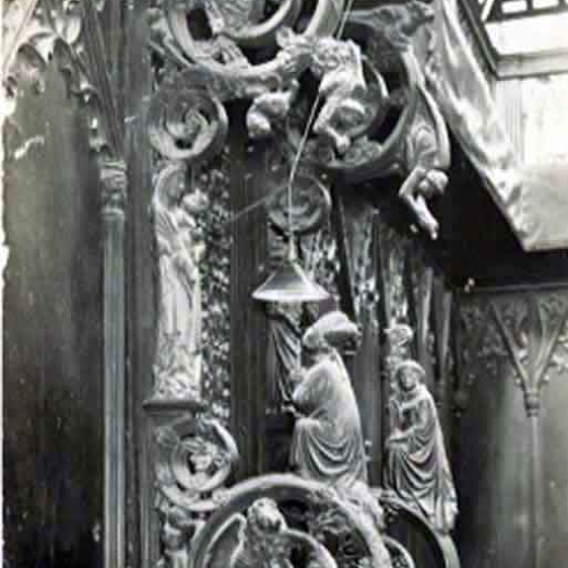 Catedral de Girona. Cadira Episcopal del Cor