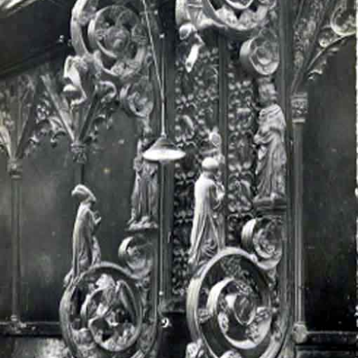 Catedral de Girona. Cadira Episcopal del Cor
