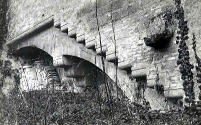Projecte NR de Passeig Arqueològic / Passeig Arqueològic. Pany de muralla