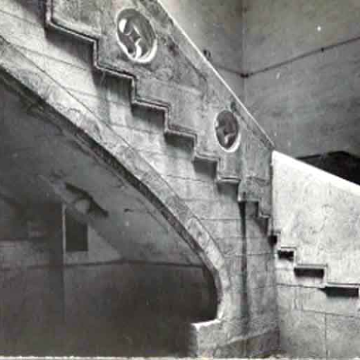 Casa Coll. Tram d'escala