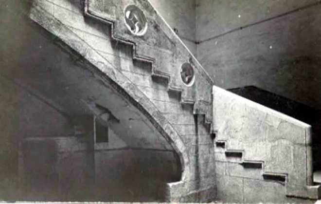 Casa Coll. Tram d'escala