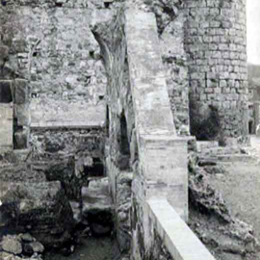 Termes romanes i torre del Castell de Caldes