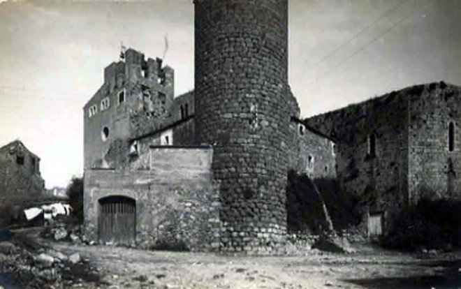 Castell de Bellcaire. Vista general