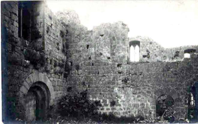 Castell de Bellcaire. Interior