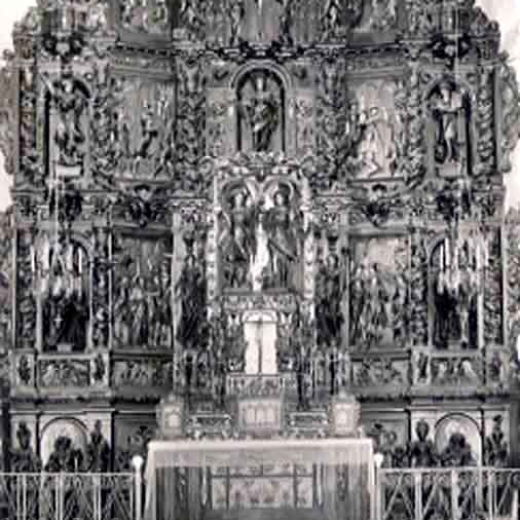 Església de Sant Iscle i Santa Victòria. Retaule Major