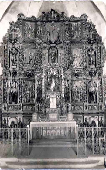 Església de Sant Iscle i Santa Victòria. Retaule Major