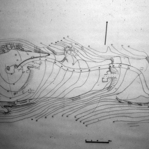 Plànol topogràfic de Montbarbat