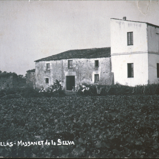 El masia Fontanilles, més tard conegut com a Can Cuca Gardi