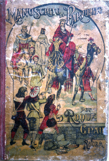 En aquells llunyans primers anys d'aquest segle XX ja des de pàrvuls s'utilitzava el manuscrit per ensenyar a llegir a la mainada. Per descomptat, tot era en castellà ja que l'ensenyament en català havia estat desterrat radicalment dels col·legis públics.