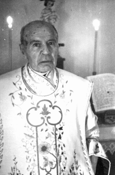El Sr. rector Mn Josep Planells i Costa que fou rector de Maçanet des de l'any 1927 fins el 1957