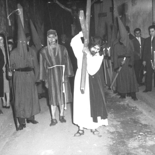La processó del divendres Sant amb el pas vivent de 
