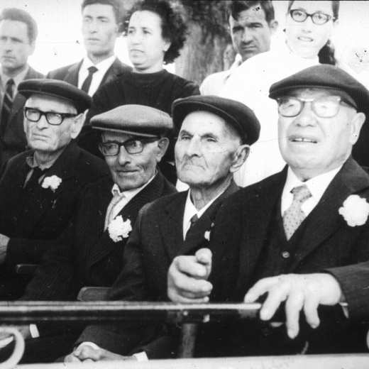 Homenatge a la vellesa.

Els avis homenatjats: Llorenç Pons, avi Passol, Josep Roca, avi Fita, Rafel Bancells, avi Saia i Josep Ribas, Pep Buscastells.