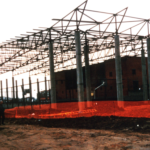 Reconstrucció del nou pavelló poliesportiu