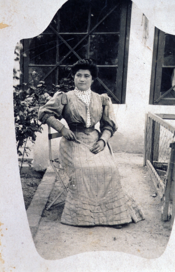 L'Adela Rossell Bosch quan era jove