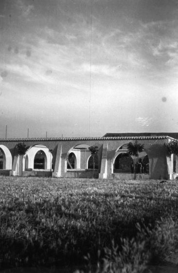 La Pista Jardí, el juliol, poc abans d'inaugurar-se el 10 d'agost de 1949.