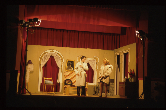 Barri de Pequin d'Olot en una escena de l'obra 