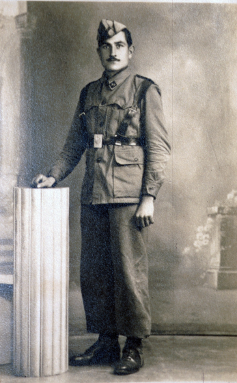 En Josep Prats Barceló, soldat de la quinta del 42