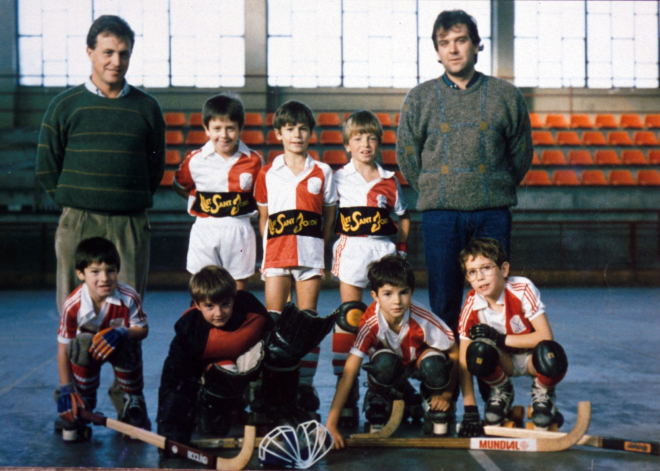 Josep Lladó delegat, Israel Humbert, Albert Selva, Xavier Lladó, Miquel Humbert, Albert Oller, Joan Miquel Naranjo, Albert Amargant, i Jordi Carreras.