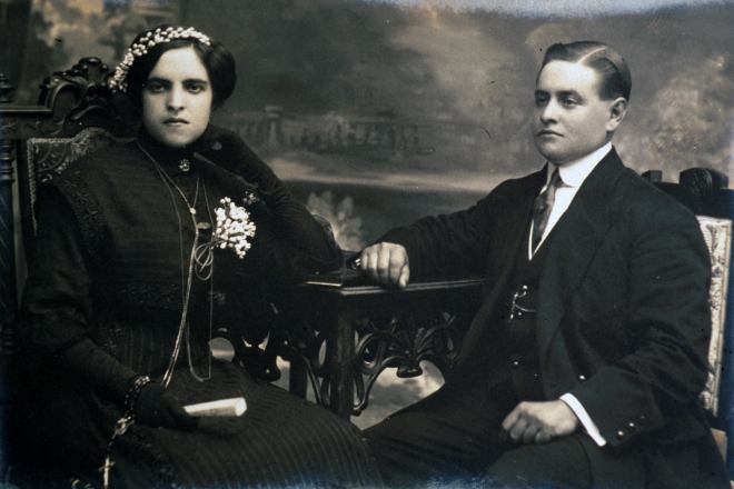 Pares Elvira. Família Xarbau Vila. Josep tomàs i Maria Aubanell