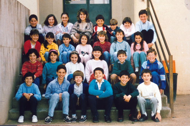 Jordi Romerales, M José Fernàndez, Gemma Arnau, ? (mestra), Jaume Turon, David Rodríguez, Ester Soms Muxac, Oscar Budí.

Soledat Nadal, Núria Diumé, Javi Fernàndez, Rosa M Blanco, Montse Rubio, Marta Oller, Meritxell Sensat.

Clara Peralta, Mònica Tenas Portero, Anna Gabardino, Sònia Almiron, Jose Navarrete, Jordi Carreras.

Javi Garcia, Salvador Roca, Josep M Barceló, Albert Maynegre, Francisco Mesa i Albert Selva.