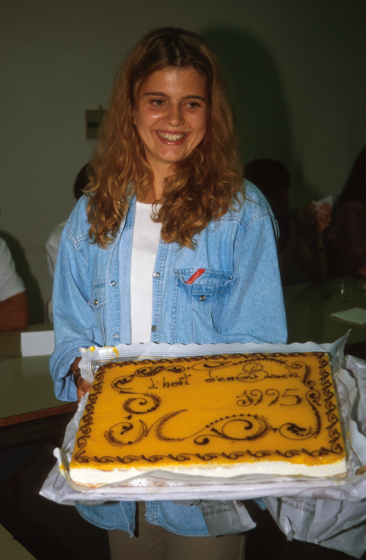 Pastis de final de Campanya d'excavacions del 1995