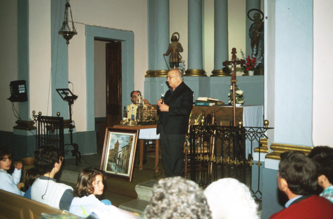 Homenatge a Mn Conrad Ruhí rector de Martorell el dia de la seva retirada