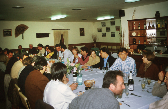 Sopar presentació del llibre la Nostra Vila al Palau de Foixà