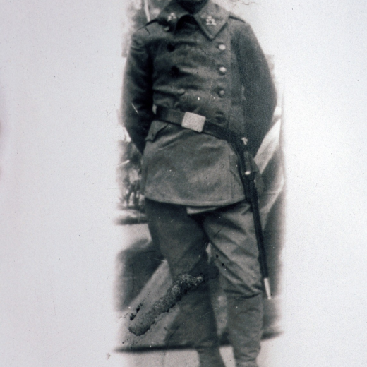 En Jaume Gener i Mare quan feia el servei militar. Més tard amb la guerra civil fou movilitzat i morí al front de guerra.