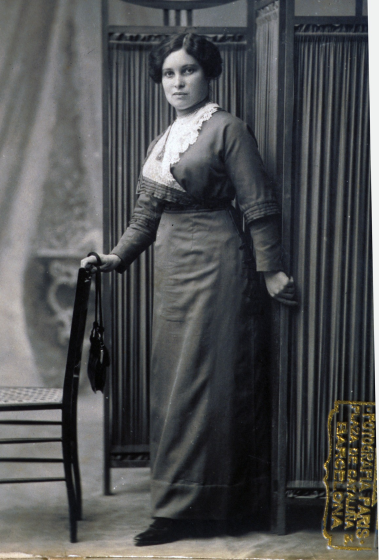 Gracia Figueras, germana de l'avi Salvador Figueras.