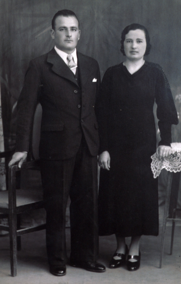 Salvador Artigas Marques i Antonia Parera Quellos matrimoni de Can Tio